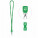Bedrucktes Muster-Lanyard TUBE JACQUARD Lang (Ø 7 mm) - 75068s-381 - variant 