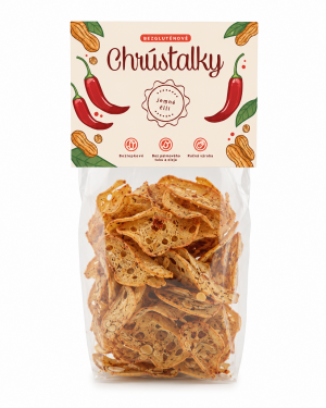Chrústalky Glutenfreie, milde Chili-Erdnuss-Mischung, 70 g - Reklamnepredmety