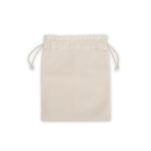 GIFTWRAP M. Mittelgroße Tasche, 100 % Baumwolle, 250 x 320 mm - Reklamnepredmety