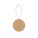 LABEL ROUND. Etikett aus 100 % Recyclingpapier (700 g/m²) in rundem Format - 93672-160 - variant 