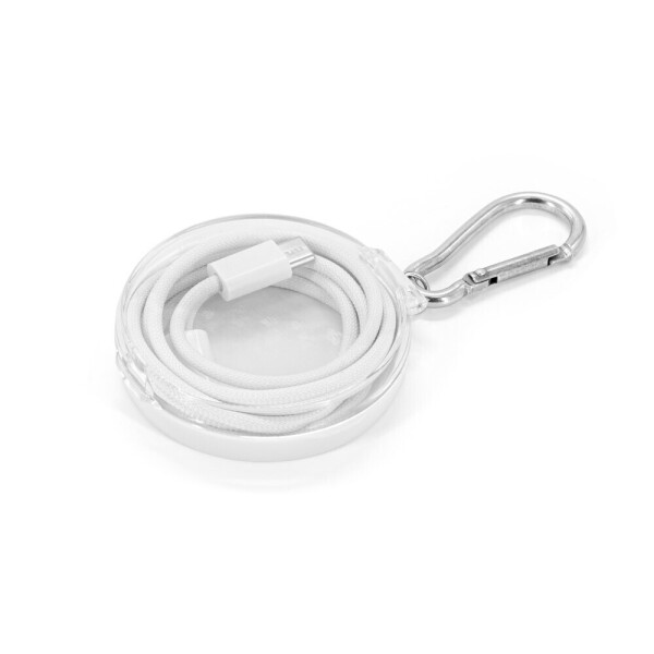JEMISON. USB-C-zu-USB-C-Kabel mit geflochtenem Kabel (60 W), hergestellt aus ABS, Edelstahl, Aluminium und Polyester