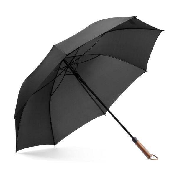 MATEO. Großer (30") Regenschirm aus synthetischem Pongee