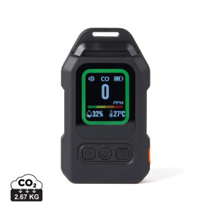 Nordic Drift Everest tragbarer CO-Detektor mit LED & Alarm - Reklamnepredmety