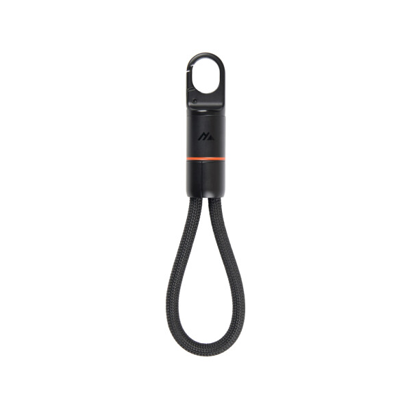 Nordic Drift Everest USB-C 60W-Schnellladekabel m. Karabiner