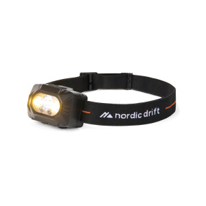 Nordic Drift Everest Hochleistungs-Stirnlampe mit zwei Akkus - Reklamnepredmety