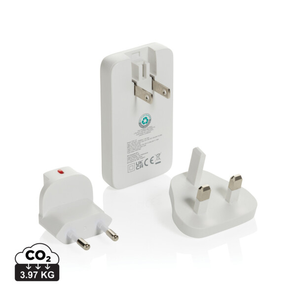 Fluxo RCS 65W flaches GAN-Ladegerät mit Universalanschlüssen