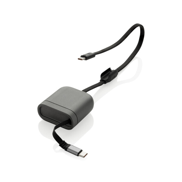 Spira RCS recyceltes, einziehbares 100-W-Schnellladekabel