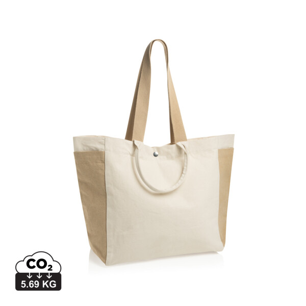 BEAU AWARE™ Allround-Einkaufstasche aus 400 g/m² recyceltem Canvas