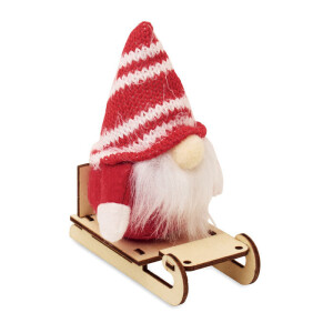 FROSTY SLEIGH Elf auf einem Holzschlitten - Reklamnepredmety