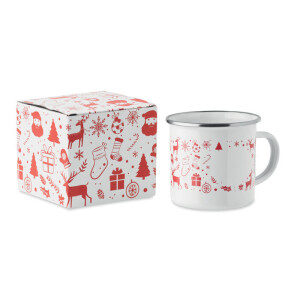 SEASOMEL Weihnachts-Emaillebecher 300 ml - Reklamnepredmety
