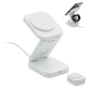 SATELLITE 3-in-1 Faltbare Ladestation - Reklamnepredmety