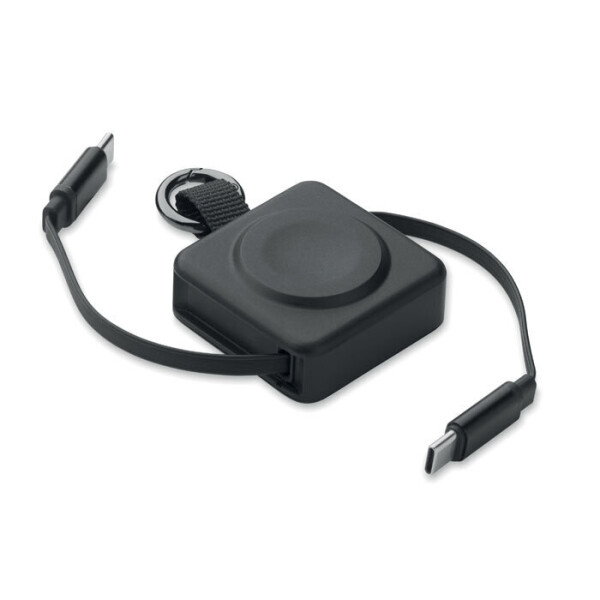 SKILFUL Einziehbares 100-W-USB-C-Kabel
