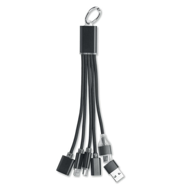 HUBLUE 3-in-1 Lade-Schlüsselanhänger und Hub