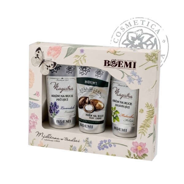 Geschenkbox mit 3 Handcremes (3 × 70 ml)