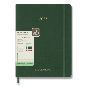 Moleskine Essential Kalender 2027 – Softcover, XXL, Wochenkalender, Hochformat - Reklamnepredmety