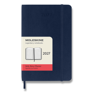 Moleskine Kalender 2027 – Softcover, Größe S, täglich, mehrfarbig - Reklamnepredmety