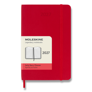 Moleskine Kalender 2027 – Softcover, Größe S, täglich, mehrfarbig - Reklamnepredmety
