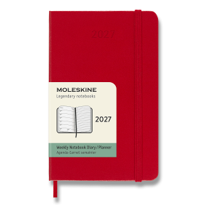 Moleskine-Kalender 2027 – Hardcover, Größe S, wöchentlich - Reklamnepredmety