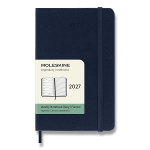 Moleskine-Kalender 2027 – Hardcover, Größe S, wöchentlich - Reklamnepredmety