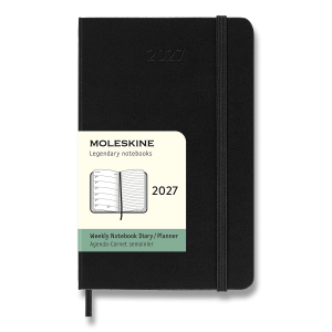 Moleskine-Kalender 2027 – Hardcover, Größe S, wöchentlich - Reklamnepredmety