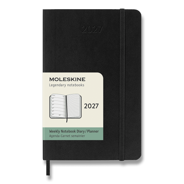 Moleskine Kalender 2027 – Taschenbuch, Größe S, wöchentlich