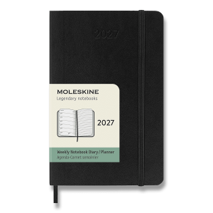 Moleskine Kalender 2027 – Taschenbuch, Größe S, wöchentlich - Reklamnepredmety