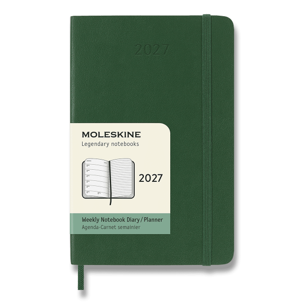 Moleskine Kalender 2027 – Taschenbuch, Größe S, wöchentlich
