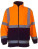 YK08 His-Vis Fleece Jacket - YK08_Hi-Vis-Orange_Navy - variant Ls 1000193131