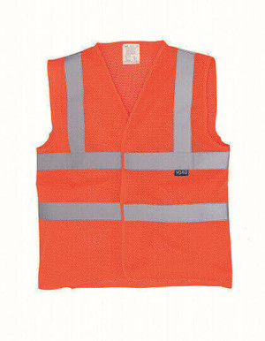 YK120 Hi Vis Top Cool Open Mesh Waistcoat - Reklamnepredmety