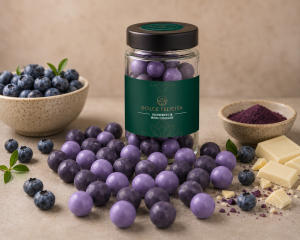 Blaubeeren in weißer Schokolade - Reklamnepredmety