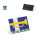Knopf P'IN 14. Knopf P'IN 14. Horizontale rechteckige Anstecknadel