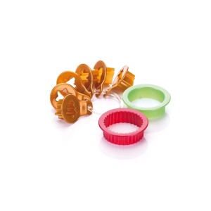 Weihnachtsplätzchenausstecher für Linzer Süßigkeiten, 8 Stück. - Reklamnepredmety