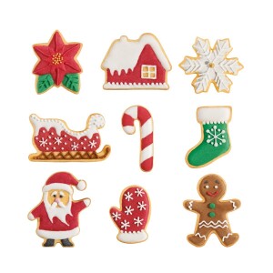 Weihnachtsplätzchenausstecher, 9 Stück. - Reklamnepredmety