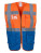 YK801 Multi-Functional Executive Waistcoat - YK801_Hi-Vis-Orange_Royal-Blue - variant Ls 1000235604