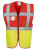 YK801 Multi-Functional Executive Waistcoat - YK801_Red_Hi-Vis-Yellow - variant Ls 1000193557