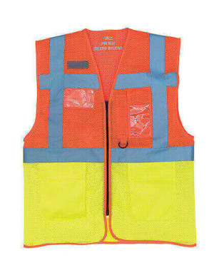 YK820 Hi Vis Top Cool Open Mesh Executive Waistcoat - Reklamnepredmety