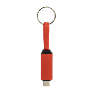 Keycab Schlüsselanhänger, 60-W-USB-C-Kabel - Reklamnepredmety