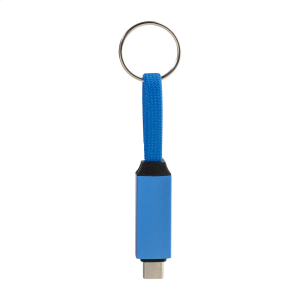 Keycab Schlüsselanhänger, 60-W-USB-C-Kabel - Reklamnepredmety