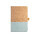 KLEE II. A5 Notizbuch aus Kork und Leinen mit linierten Blättern - 11153-124-a - variant 
