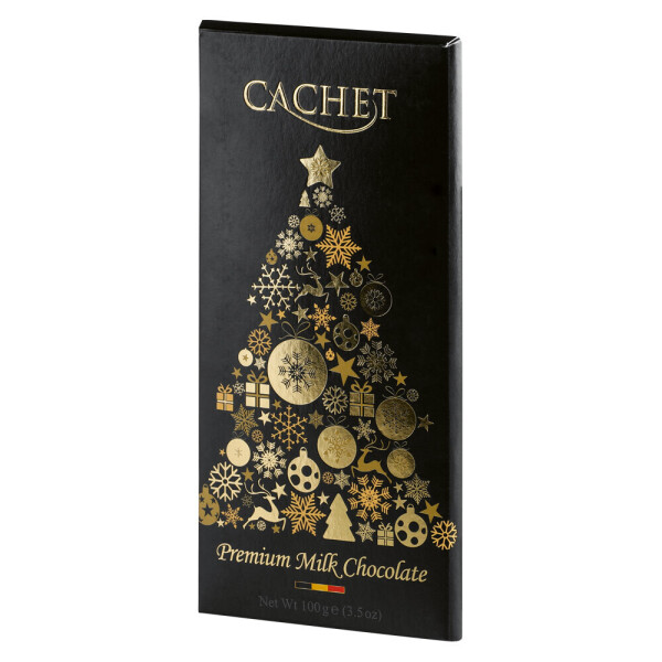 GOLDEN. Feine belgische Milchschokoladentafel.