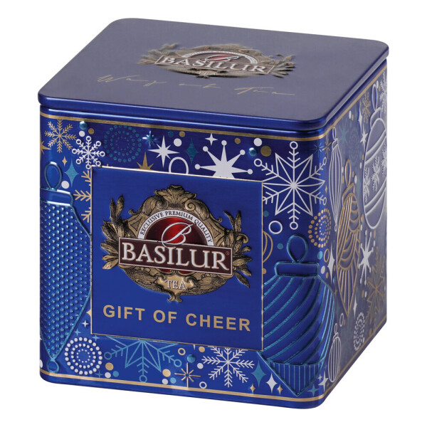 AZUL. 100 % reiner Ceylon-Schwarztee in einer Weihnachtsdose