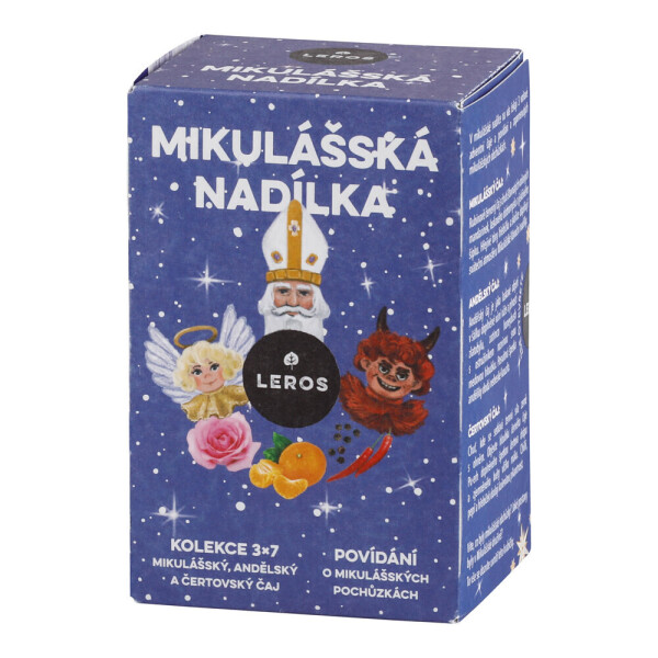 Nikolaus. Weihnachtsmann-Tee mit einer Überraschung
