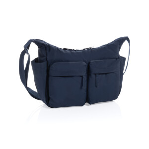 KENTO URBAN RCS gepolsterte Umhängetasche aus recyceltem Nylon - Reklamnepredmety
