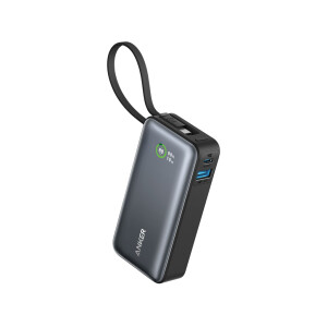 Anker Nano Power Bank 30 W so zabudovaným USB-C káblom - Reklamnepredmety