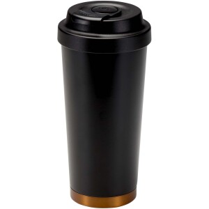 Hampton 480ml RCS - Doppelwandiger, vakuumisolierter Becher aus recyceltem Edelstahl - Reklamnepredmety