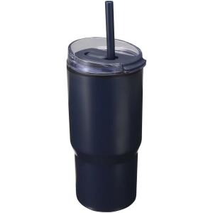 Westin 540ml RCS - Recycelter, doppelwandiger Isolierbecher mit Strohhalm - Reklamnepredmety