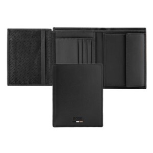 Money wallet with flap Emblematic Black - Reklamnepredmety
