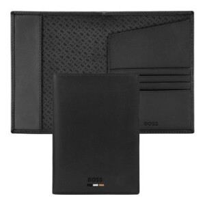 Passport cover Emblematic Black - Reklamnepredmety