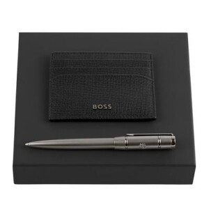 Set HUGO BOSS (ballpoint pen & card holder) - Reklamnepredmety
