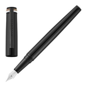 Fountain pen Gear Iconic Black - Reklamnepredmety